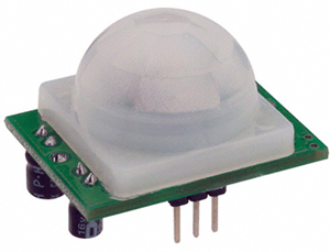 A Parallax PIR sensor Quad-type element with receptors